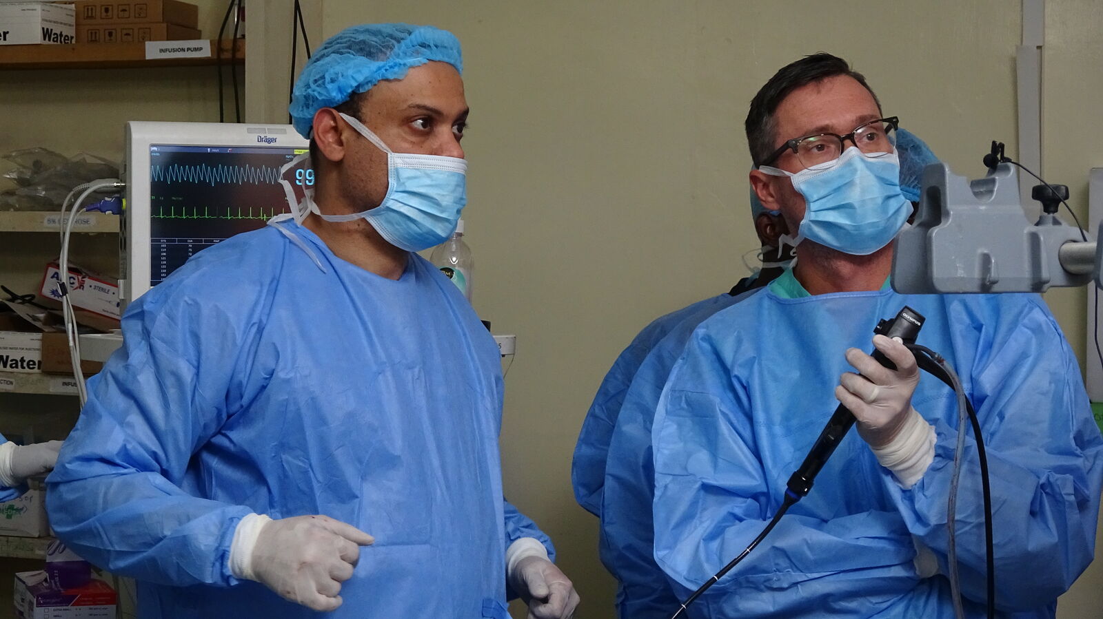 EBUS and bronchoscopy workshop group session