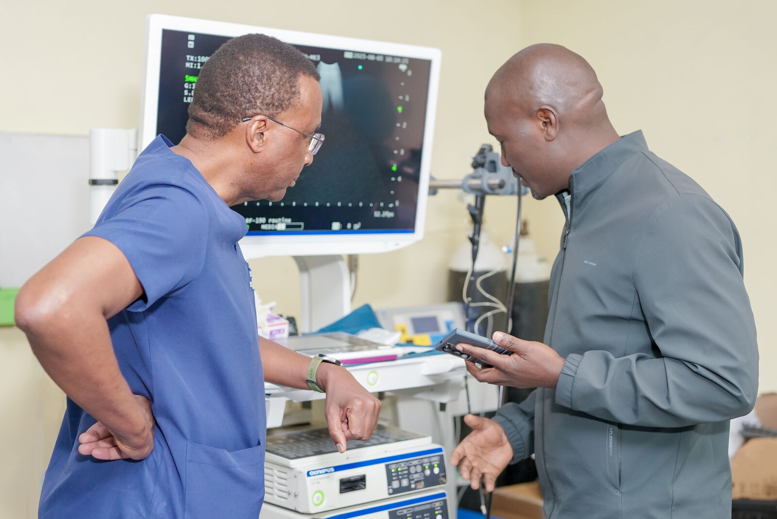 Participants at the Mombasa Lung Biopsy Workshop