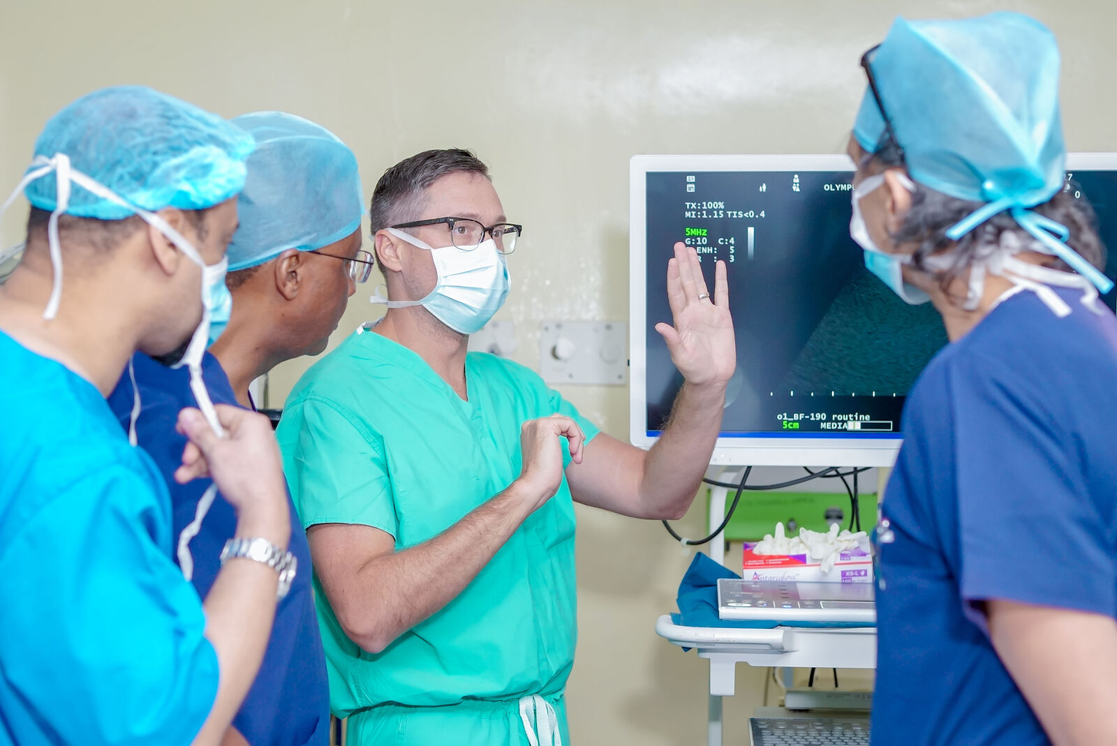 Pleuroscopy camp procedure room